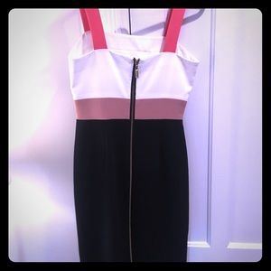 Raoul colorblock cocktail dress